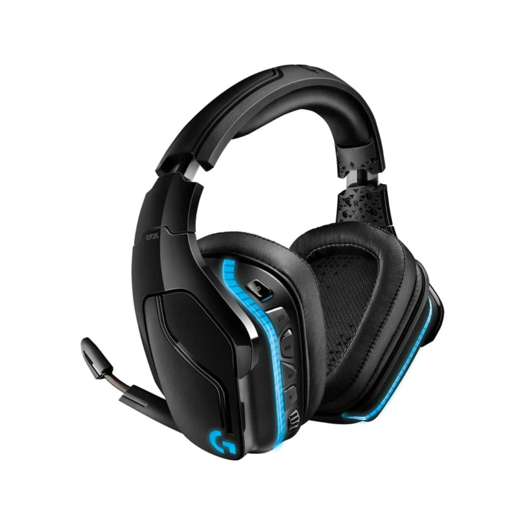 Logitech G935 7.1 Surround Sound Wireless Gaming Headset | Black