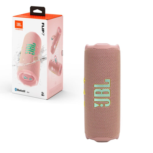 JBL Flip 7 Portable Bluetooth Speaker | Pink
