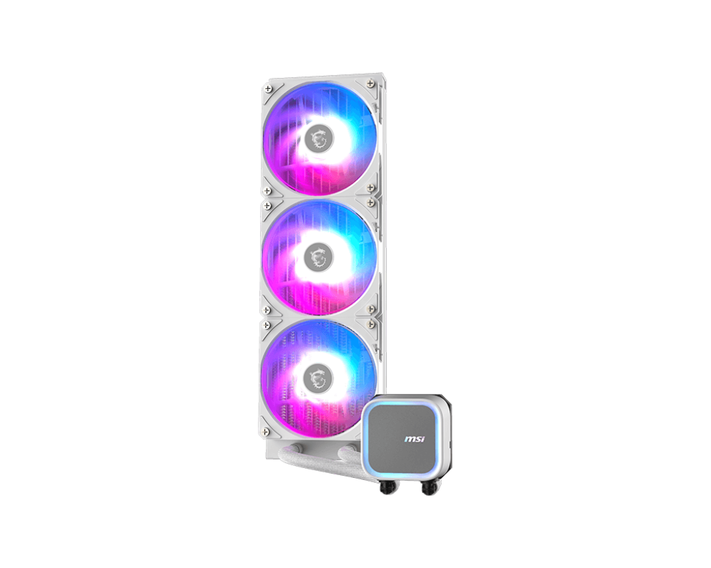MSI MAG CORELIQUID A13 360 AIO Liquid Cooler | 360mm Radiator | ARGB | CycloBlade Fans | Copper Base | LGA1700/AM5 Support