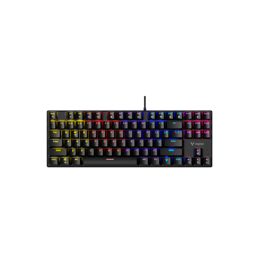 Rapoo GK500-87 Wired 87% Mechanical Gaming Keyboard | Black