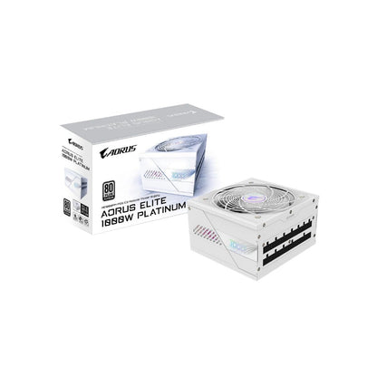 Gigabyte AORUS ELITE GP-AE1000PM ICE | Full Modular | 1000W 80+ Platinum | PCIe 5.1 | White