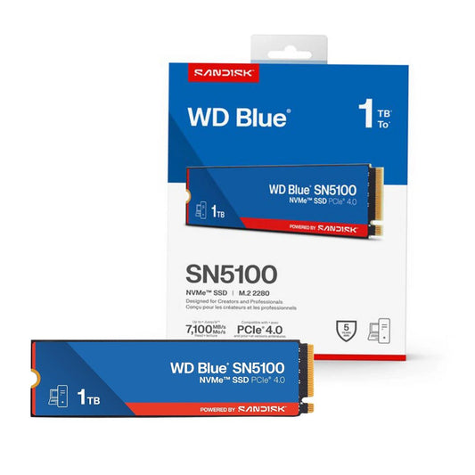 WD Blue SN5100 1TB | 7100MB/s M.2 NVME | PCIe 4.0