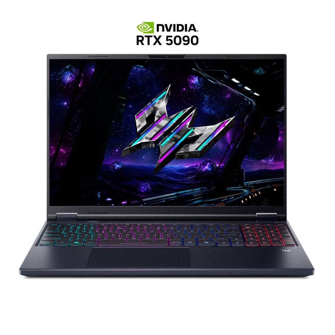 Acer Predator Helios 16 AI PH16-73-92V4 | Intel Ultra 9-275HX | RAM 16GB | SSD 1TB | NVIDIA RTX 5090 24GB | 16.0 Inch WQXGA OLED 240Hz | Black
