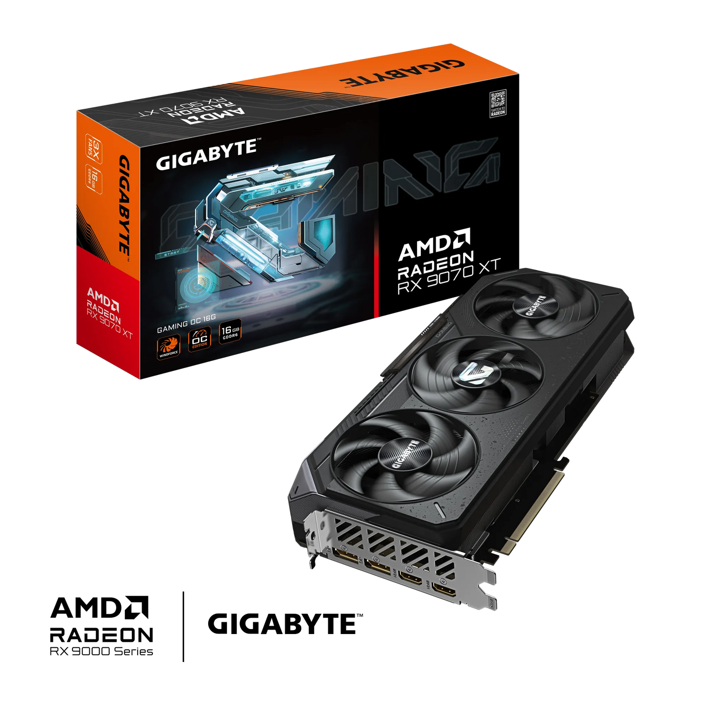 GIGABYTE Radeon RX 9070 XT GAMING OC 16G Graphics Card