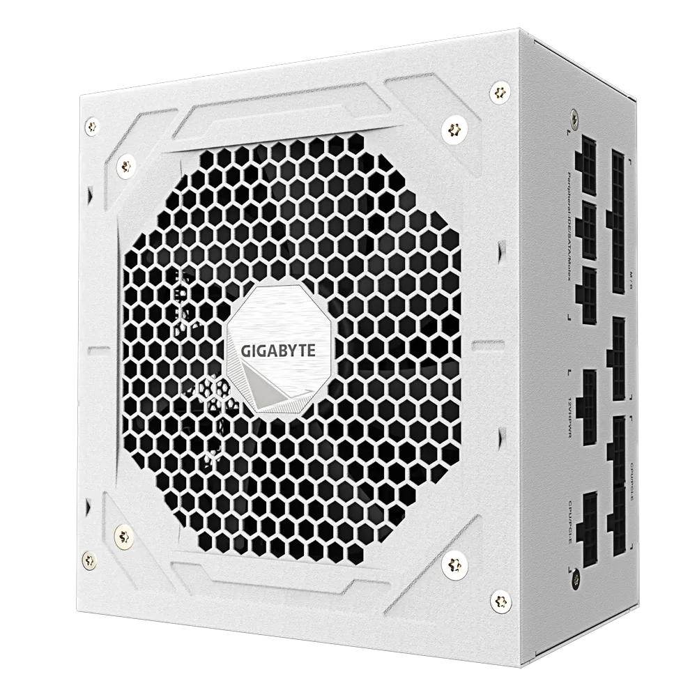 GIGABYTE UD850GM PG5W 850W 80 PLUS Gold Power Supply | PCIe 5.0 Ready | Fully Modular