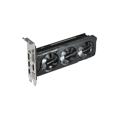 GIGABYTE GeForce RTX 5050 OC Low Profile 8GB | 8 GB GDDR6 | 128‑bit | PCIe 5.0 | 182 mm SFF | 2×DP + 2×HDMI | DLSS 4 | Blackwell Architecture
