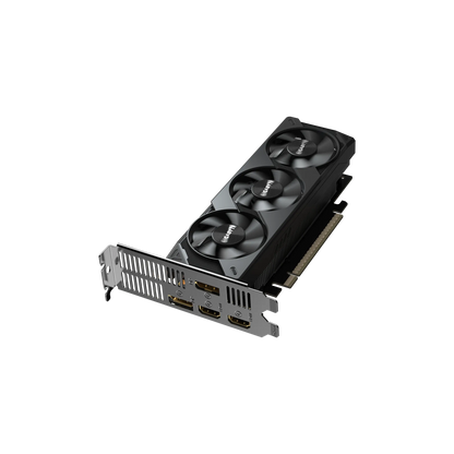 GIGABYTE GeForce RTX 5050 OC Low Profile 8GB | 8 GB GDDR6 | 128‑bit | PCIe 5.0 | 182 mm SFF | 2×DP + 2×HDMI | DLSS 4 | Blackwell Architecture