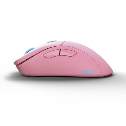 Glorious Model D Pro Wireless Gaming Mouse Flamingo Pink | Ultra-Lightweight 58g | BAMF Sensor 19 | 000 DPI | 80+ Hours Battery | 2.4GHz Lag-Free | Ergonomic Right-Hand Design | 6 Programmable Buttons | PTFE Feet