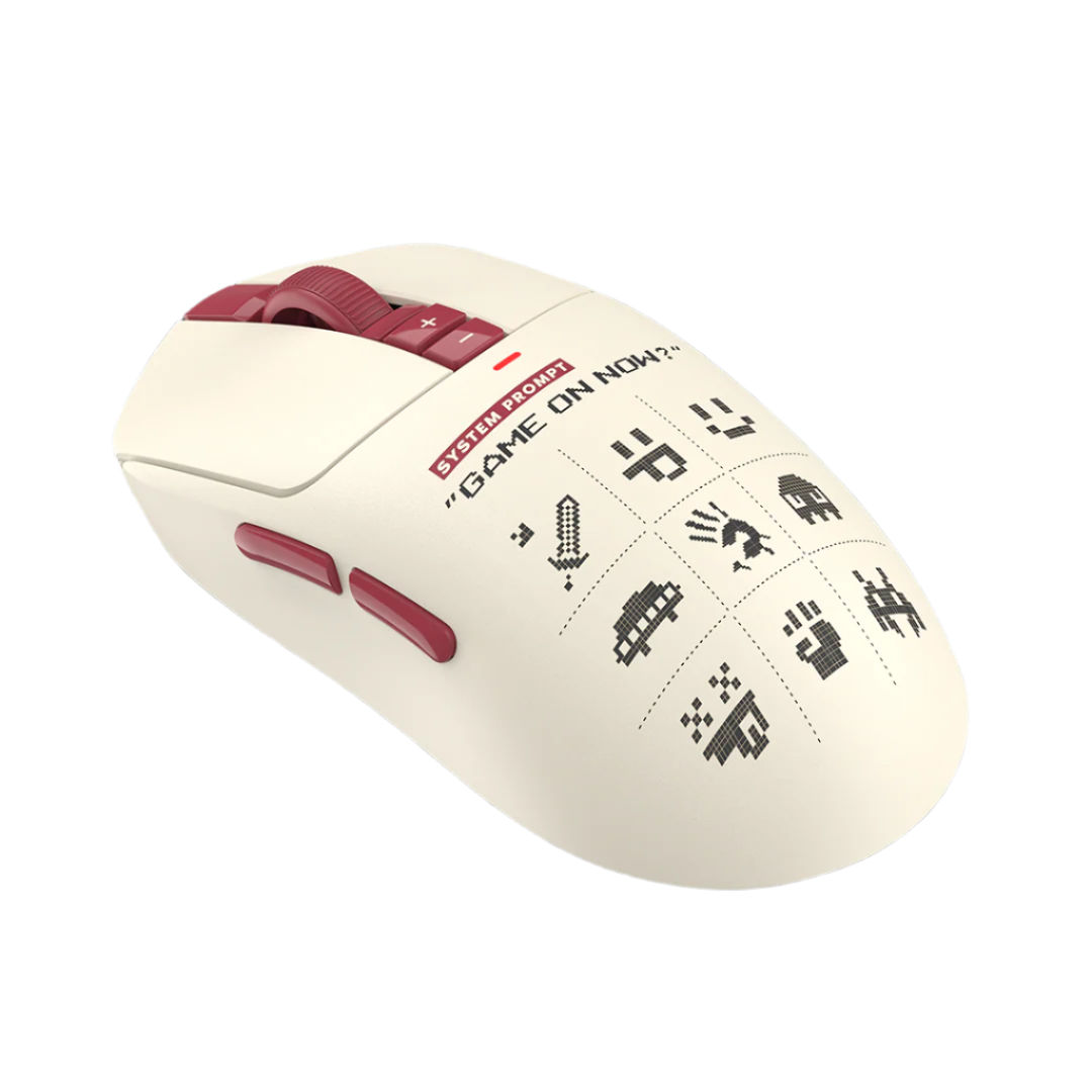 Bloody R72 Ultra Duo Pixels Red dual mode wireless gaming mouse