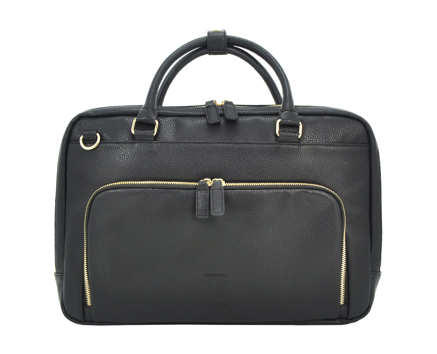 UNION 15.6" PU Leather Laptop Bag | Sleek Business Carry Case with Multi-Pockets