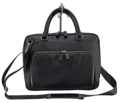UNION 15.6" PU Leather Laptop Bag | Sleek Business Carry Case with Multi-Pockets