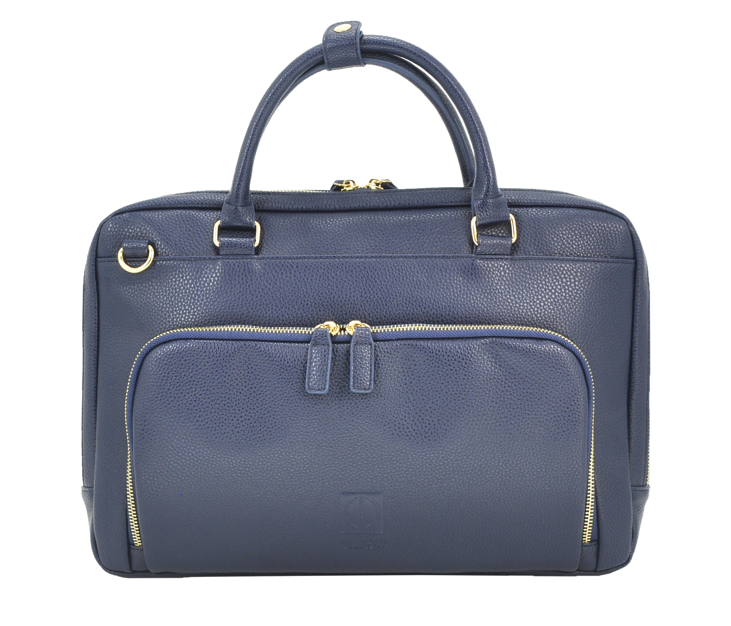 UNION 15.6" PU Leather Laptop Bag | Sleek Business Carry Case with Multi-Pockets