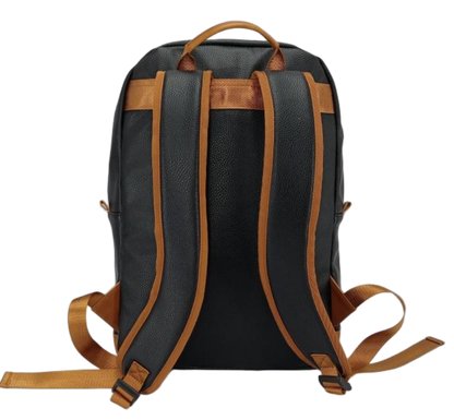 UNION 15.6″ PU Leather Laptop Backpack | Stylish & Water-Resistant with Padded Compartments