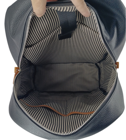 UNION 15.6″ PU Leather Laptop Backpack | Stylish & Water-Resistant with Padded Compartments