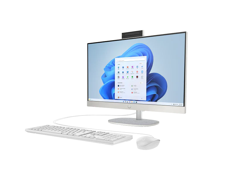 HP AIO Desktop PC 27-cr1000i B17BLP | 24" Touch Screen FHD 60Hz | Intel Core Ultra 7 155U | 8GB RAM | 512GB SSD | Shared | WIN 11 PRO K