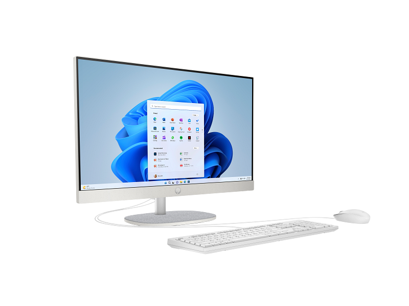 HP AIO 24-cr1026ne PC - 23.8" FHD 60Hz - Intel Core Ultra 7 155U -  8GB RAM - 1TB SSD - Shared - WIN 11 PRO K