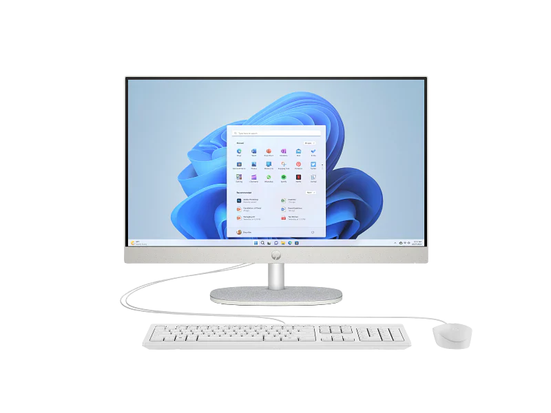 HP AIO Desktop PC 27-cr1000i B17BLP | 24" Touch Screen FHD 60Hz | Intel Core Ultra 7 155U | 8GB RAM | 512GB SSD | Shared | WIN 11 PRO K