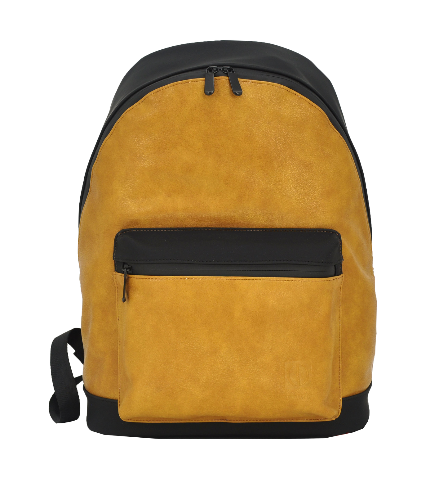 UNION 15.6″ PU Leather Backpack | Business Style | Water-Resistant | Padded Laptop Compartment