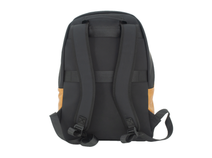 UNION 15.6″ PU Leather Backpack | Business Style | Water-Resistant | Padded Laptop Compartment