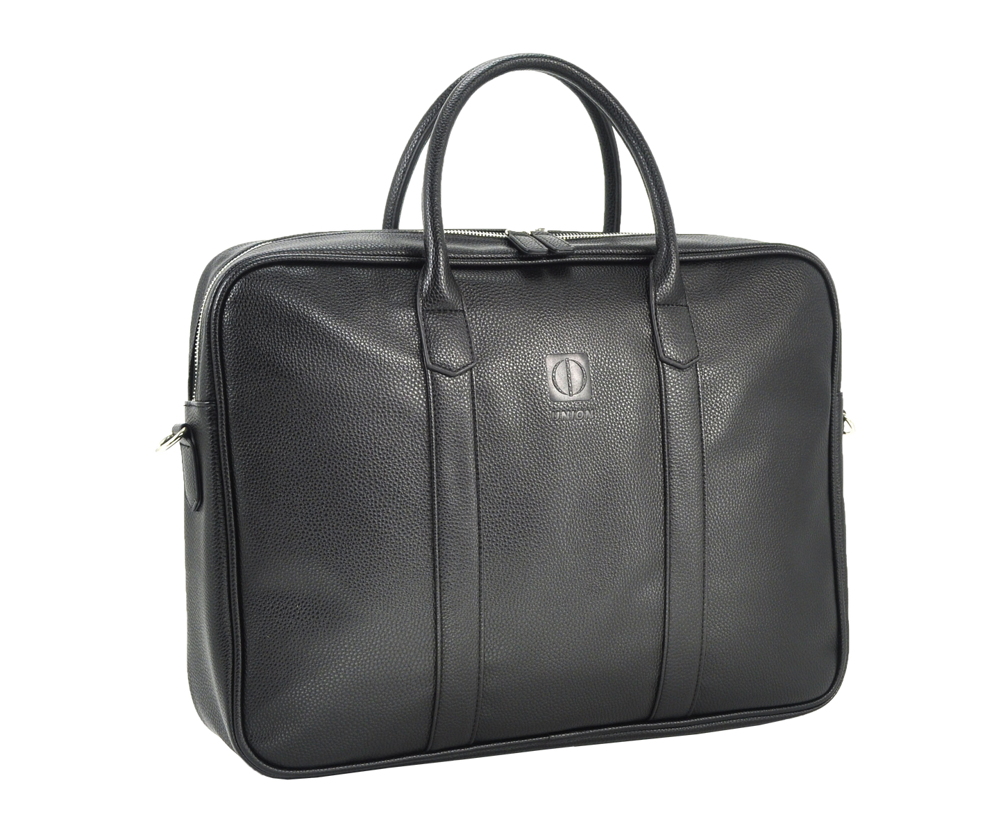 UNION 17.3" PU Leather Laptop Bag | Extra-Large Business Briefcase with Multi-Compartment Design