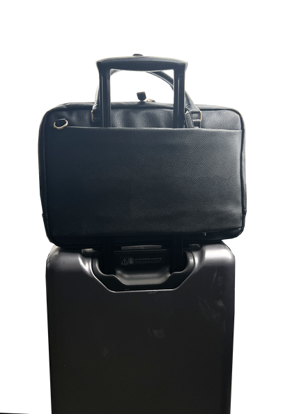 UNION 13.5" PU Leather Laptop Bag | Slim & Lightweight Briefcase for Ultrabooks