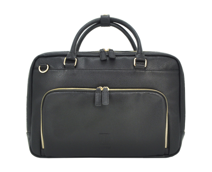 UNION 13.5" PU Leather Laptop Bag | Slim & Lightweight Briefcase for Ultrabooks