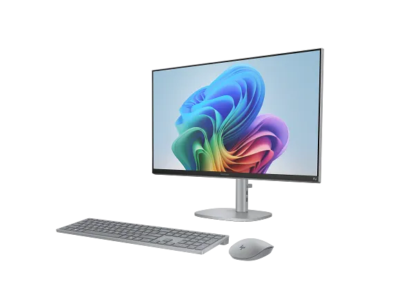 HP OmniStudio X All-in-One Desktop Next Gen AI 27-cs0000t PC | 27" FHD 60Hz Touch Screen | Intel Core Ultra 7 256V | 16GB RAM | 1TB SSD | Shared | WIN 11