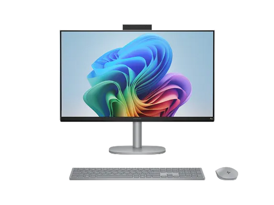 HP OmniStudio X All-in-One Desktop Next Gen AI 27-cs0000t PC | 27" FHD 60Hz Touch Screen | Intel Core Ultra 7 256V | 16GB RAM | 1TB SSD | Shared | WIN 11