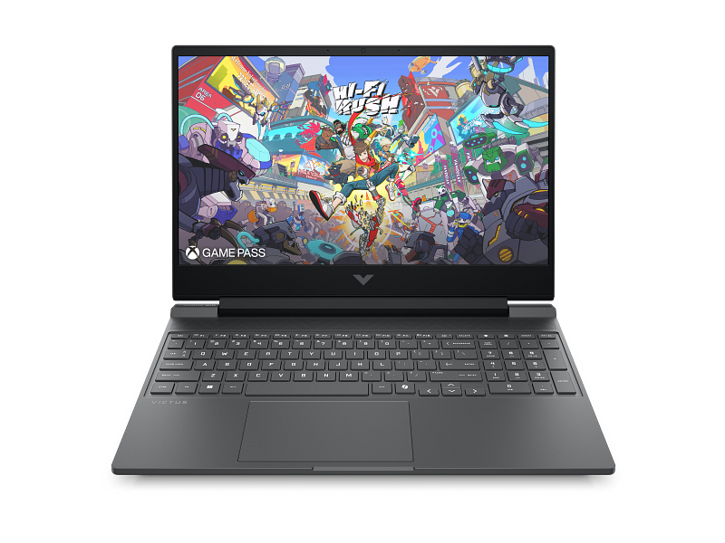 HP Victus 15-fa2088ne 15.6" 144Hz Laptop | Core 7-240H | 16GB RAM | 512GB SSD | RTX 5050 8GB | WIN 11 Pro K (Mica silver)