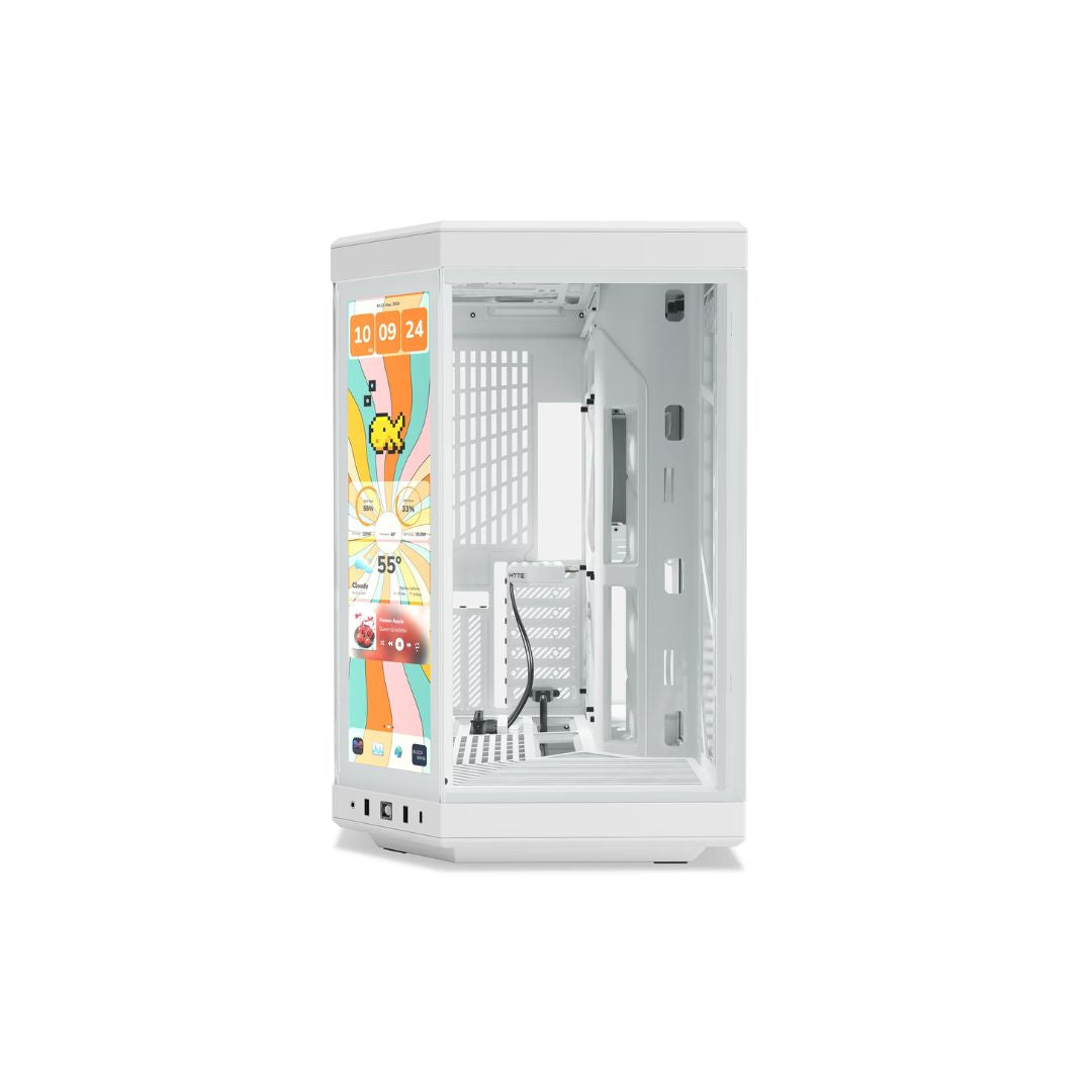 HYTE Y70 touch infinite Mid Tower ATX Case | Snow White