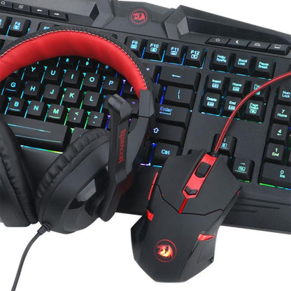 Redragon S101-BA 4-IN-1 Full Gaming Combo | Black