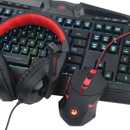 Redragon S101-BA 4-IN-1 Full Gaming Combo | Black