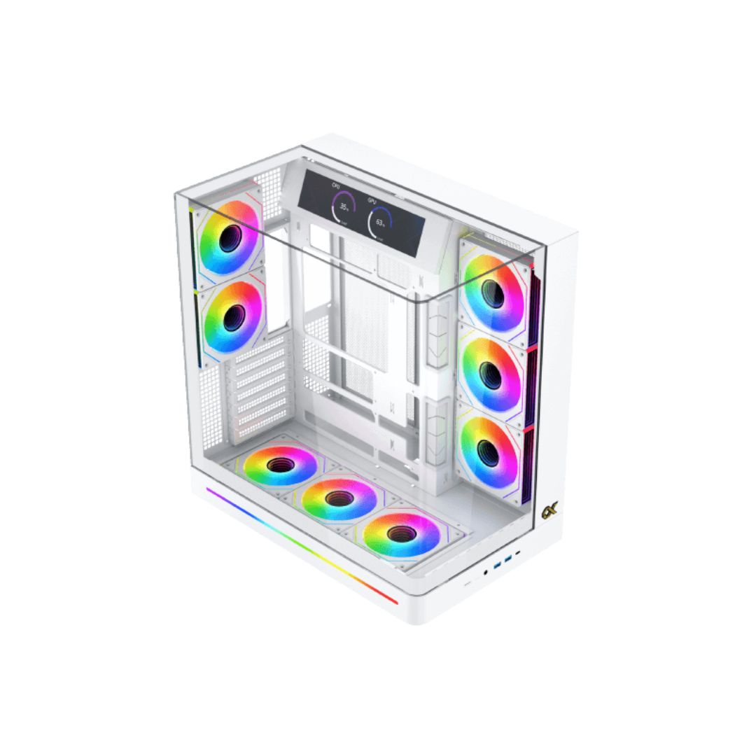 Xigmatek Pano II Arctic Mid Tower Case | White