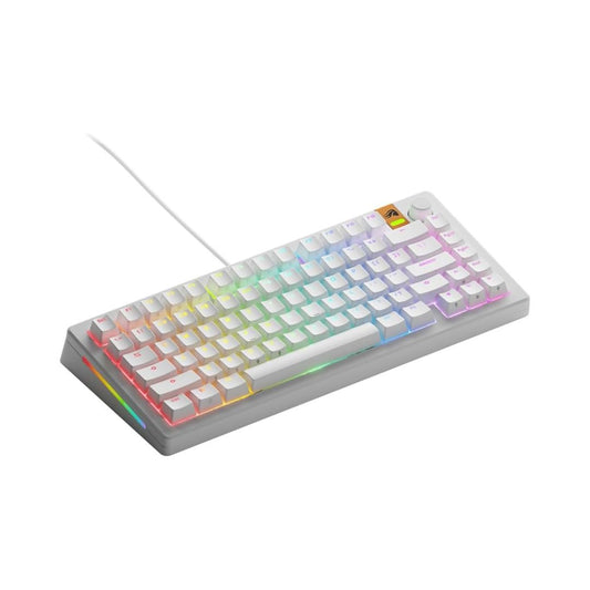 Glorious GMMK 3 HE 75% Gaming Keyboard | White