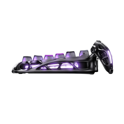 Gravastar Mercury K1 Pro Special Edition CBLK-CN Gaming Keyboard | Cyberpunk