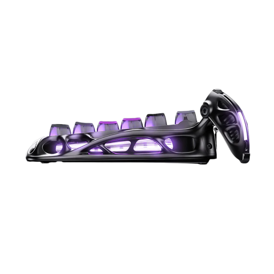 Gravastar Mercury K1 Pro Special Edition CBLK-CN Gaming Keyboard | Cyberpunk