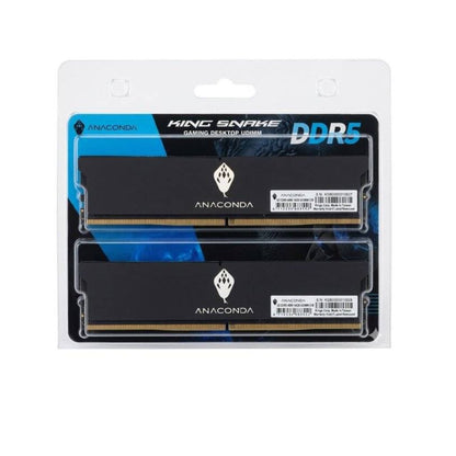 ANACONDA King Snake K5 DDR5 32GB (2x16GB) 6000MHz CL38 | Black