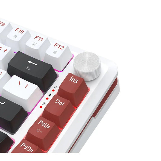 Redragon K721WRB Stormhunter Magnetic Wired | White Red