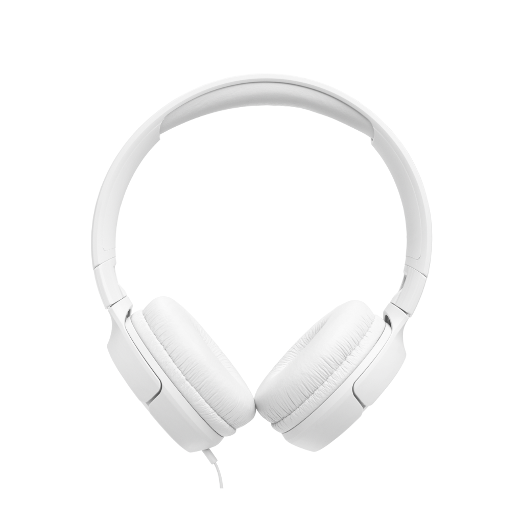 JBL Tune 520C USB-C Hi-Res Wired On-ear headphones | White