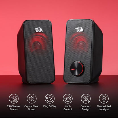 Redragon Stentor GS500 Wired Desktop Speakers