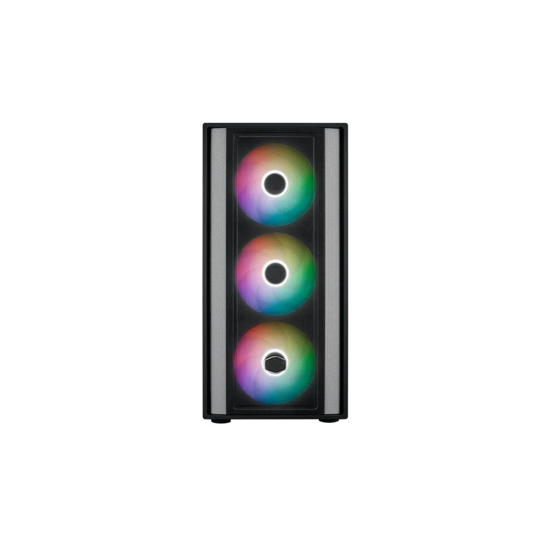 Cooler Master MasterBox 600 Mid Tower 4 Fan | Black