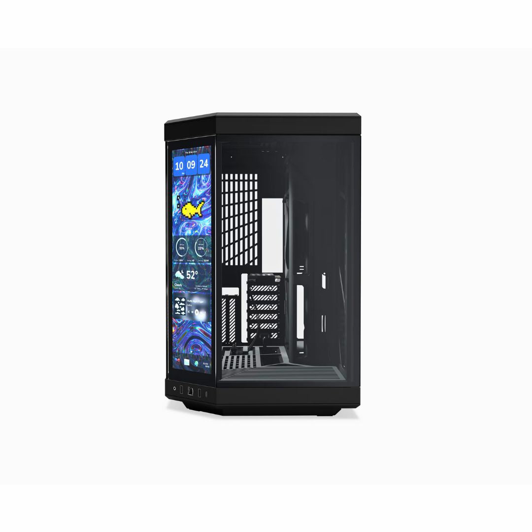 HYTE Y70 touch infinite Mid Tower ATX Case | Pitch Black