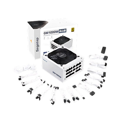 Segotep GM1000W 1000W Gold 80+ Full Modular | PCIe 5.1 & ATX 3.1 | White