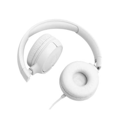 JBL Tune 520C USB-C Hi-Res Wired On-ear headphones | White