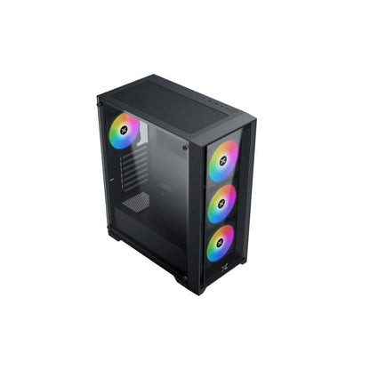 Xigmatek Quantum 4 Fan RGB Mid Tower | Black