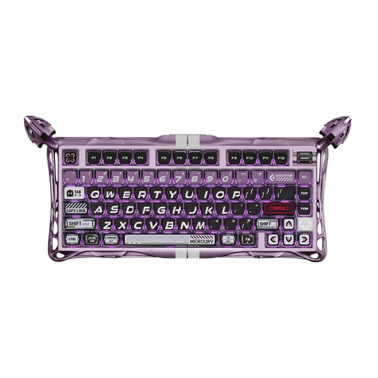 Gravastar Mercury GS V75 Pro Gaming Keyboard | Iron Purple