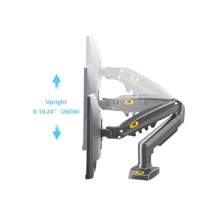NB F80 Single Monitor Desk Mount Up for 17"-32"