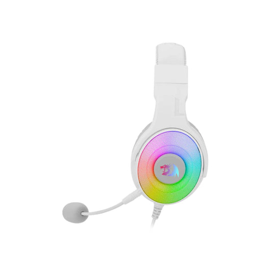 Redragon H350W Pandora RGB Wired Gaming Headset | White