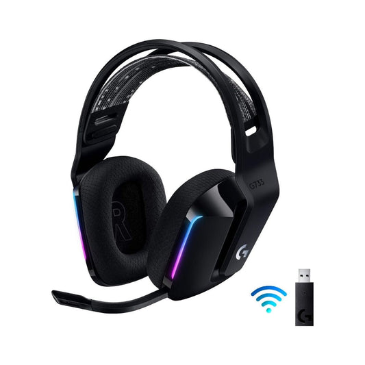 Logitech G733 Lightspeed Wireless Gaming Headset | Black