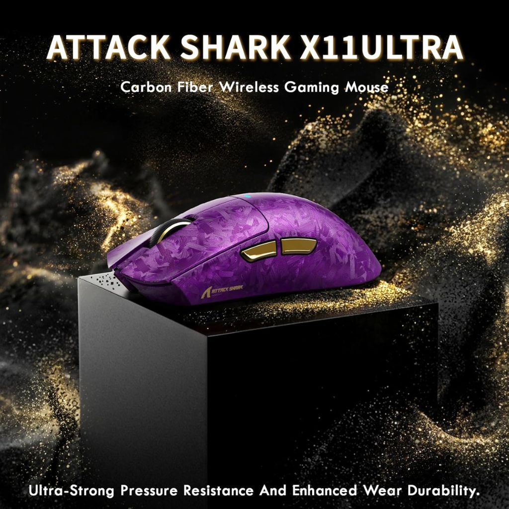 Attack Shark X11 Ultra Wireless | Purple